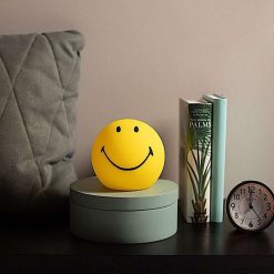 STEMPELS & CO D Co & Luminaires Enfants | Mini Veilleuse Led H 16.5 Cm - Smiley