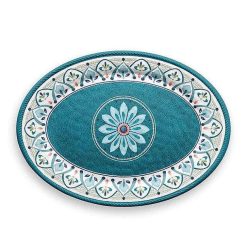 SERAFINO ZANI Assiettes & Plats | Plateau Ovale M Lamine 52Cm - Rabat