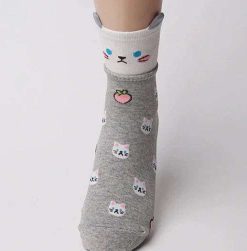 KELYS Homewear (Chaussettes, Chaussons...) | Chaussettes Hautes Kawaii - Plusieurs Mod Les