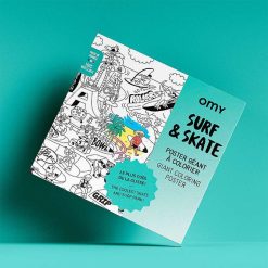 OMY Jeux & Fun | Omy Poster G Ant Colorier - Surf & Skate