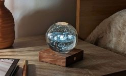 GINGKO Luminaires | Lampe Boule De Cristal Lumineuse 8 Cm