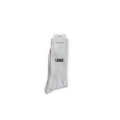 FÉLICIE AUSSI Homewear (Chaussettes, Chaussons...) | Chaussettes - Loser 40/45 Blanc