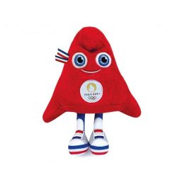 Doudou & Compagnie Peluches & Figurines | Peluche Mascotte Officielle Jeux Olympiques Paris 2024 H.23Cm