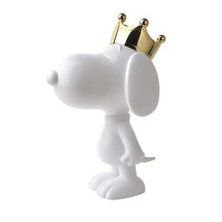 LEBLON DELIENNE D Co & Luminaires Enfants | Leblon Delienne Snoopy Couronne Chrom Or H.31 Cm