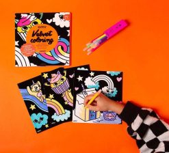 OMY Jeux & Fun | Omy Coloriage Velours - Plusieurs Mod Les