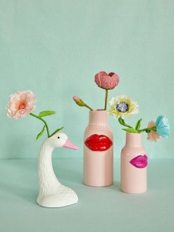 RICE Vases / Petits Objects D Co | Vase Lipstick Rose - Taille S