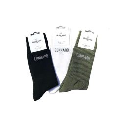 FÉLICIE AUSSI Homewear (Chaussettes, Chaussons...) | Chaussettes - Connard 40/45 Blanc