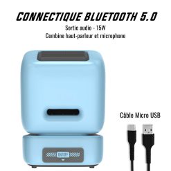 RESET CLUB Accessoires High-Tech (Ordis, Tablettes, Smartphones....) | Enceinte Ditoo Mic - Bleu