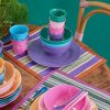 RICE Sets De Table | Set De Table Rayures - Coloris Multiples