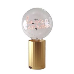 ELEMENTS LIGHTING Ampoules Message | Ampoule La Vie En Rose Pour Socle Portable / H 17 Cm