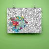 OMY Jeux & Fun | Omy Poster G Ant Colorier - La Ferme