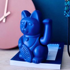 DONKEY PRODUCTS Vases / Petits Objects D Co | Lucky Cat - Bleu Marine