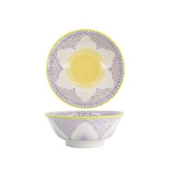 CNB TOKYO DESIGN Saladiers, Bols & Coupelles | Bol Ramen - Lily Flower 20,5 Cm