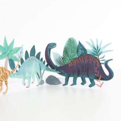 MERI MERI F Tes & Anniversaires | Carte Happy Birthday - Dinosaures