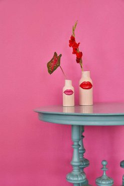 RICE Vases / Petits Objects D Co | Vase Lipstick Rose - Taille S