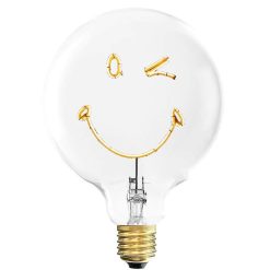 ELEMENTS LIGHTING Ampoules Message | Ampoule Smiley Kindness / H 17 Cm