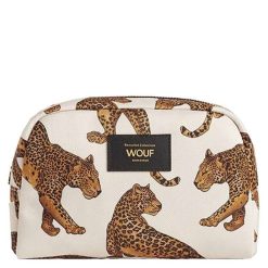 WOUF Pochettes / Trousses | Wouf Trousse De Toilette Large - The Leopard