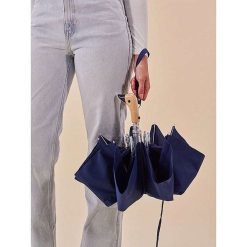 ORIGINAL DUCKHEAD Accessoires (Porte-Cl S, Parapluies) | Parapluie Compact Avec Manche Duck - Navy