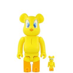 ARTOYZ Vases / Petits Objects D Co | Bearbrick 400%+100% Looney Tunes Tweety - H 28Cm + 7 Cm