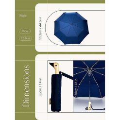 ORIGINAL DUCKHEAD Accessoires (Porte-Cl S, Parapluies) | Parapluie Compact Avec Manche Duck - Navy