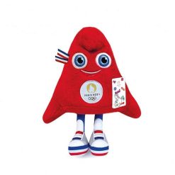 Doudou & Compagnie Peluches & Figurines | Peluche Mascotte Officielle Jeux Olympiques Paris 2024 H.23Cm