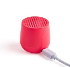 LEXON Audio / R Veils / Photo | Enceinte Bluetooth Mino + Rose Fluo