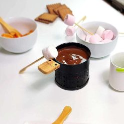 COOKUT Ustensiles De Cuisine | Cookut Coffret Fondue Chocolat Et Chocolat Noir