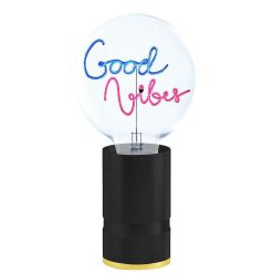 ELEMENTS LIGHTING Ampoules Message | Ampoule Good Vibes / H 17 Cm