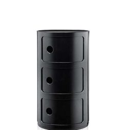 KARTELL Mobilier / Rangements | Kartell Rangement Componibili 3 Tiroirs - Noir