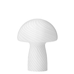 COZY LIVING Luminaires | Lampe Champignon H.23 Cm - Blanc