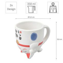 CNB TOKYO DESIGN Mugs & Tasses | Mug Kawaii - Maneki Neko Bleu