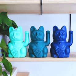 DONKEY PRODUCTS Vases / Petits Objects D Co | Lucky Cat - Bleu Marine