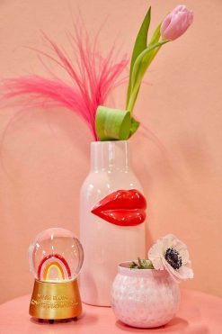 RICE Vases / Petits Objects D Co | Vase Lipstick Rose - Taille L