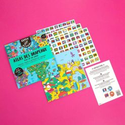 OMY Jeux & Fun | Omy Poster School - Atlas Drapeaux