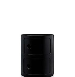 KARTELL Mobilier / Rangements | Kartell Rangement Componibili 2 Tiroirs - Noir