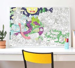 OMY Jeux & Fun | Omy Poster G Ant Colorier - Zombie