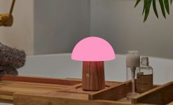 GINGKO Luminaires | Lampe Champignon Alice Blanche Mini - H 12.5 Cm