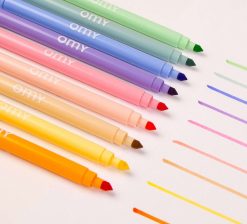 OMY Jouets / Coloriages | Omy Bo Te 9 Feutres Pastel