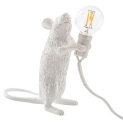 SELETTI Luminaires | Lampe De Table Souris Debout - H 14,5 Cm