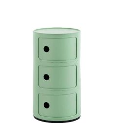 KARTELL Mobilier / Rangements | Kartell Rangement Componibili Bio 3 Tiroirs - Vert