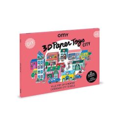 OMY Jeux & Fun | Omy Paper Toy - City