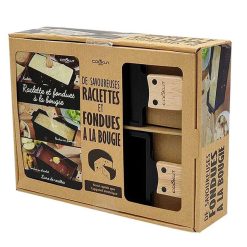 COOKUT Ustensiles De Cuisine | Cookut Coffret Raclette La Bougie Et Fondue