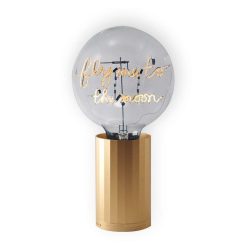 ELEMENTS LIGHTING Ampoules Message | Ampoule Fly Me To The Moon Pour Socle Portable / H 17 Cm