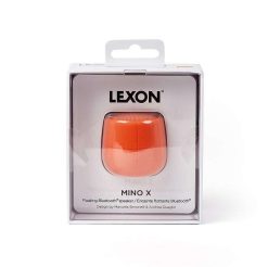 LEXON Audio / R Veils / Photo | Enceinte Bluetooth Tanche Mino X - Orange