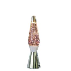 FISURA Luminaires | Lava Lampe H.40Cm - Glitter & Pink