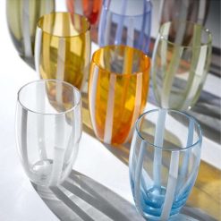 Zafferano Verres | Zafferano Verre Gessato - Blue