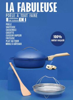 COOKUT Ustensiles De Cuisine | Cookut Po Le La Fabuleuse 28 Cm - Saphir