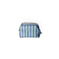 EJA Pochettes / Trousses | Trousse De Toilette - Rayures Vertes & Bleues