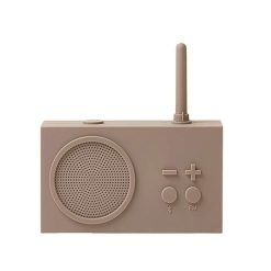 LEXON Audio / R Veils / Photo | Tykho 3 Enceinte Bluetooth Avec Radio Fm - Taupe