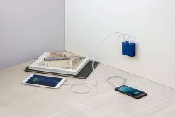 USBEPOWER Accessoires High-Tech (Ordis, Tablettes, Smartphones....) | Chargeur Hide De Table Mini Plus - Bleu